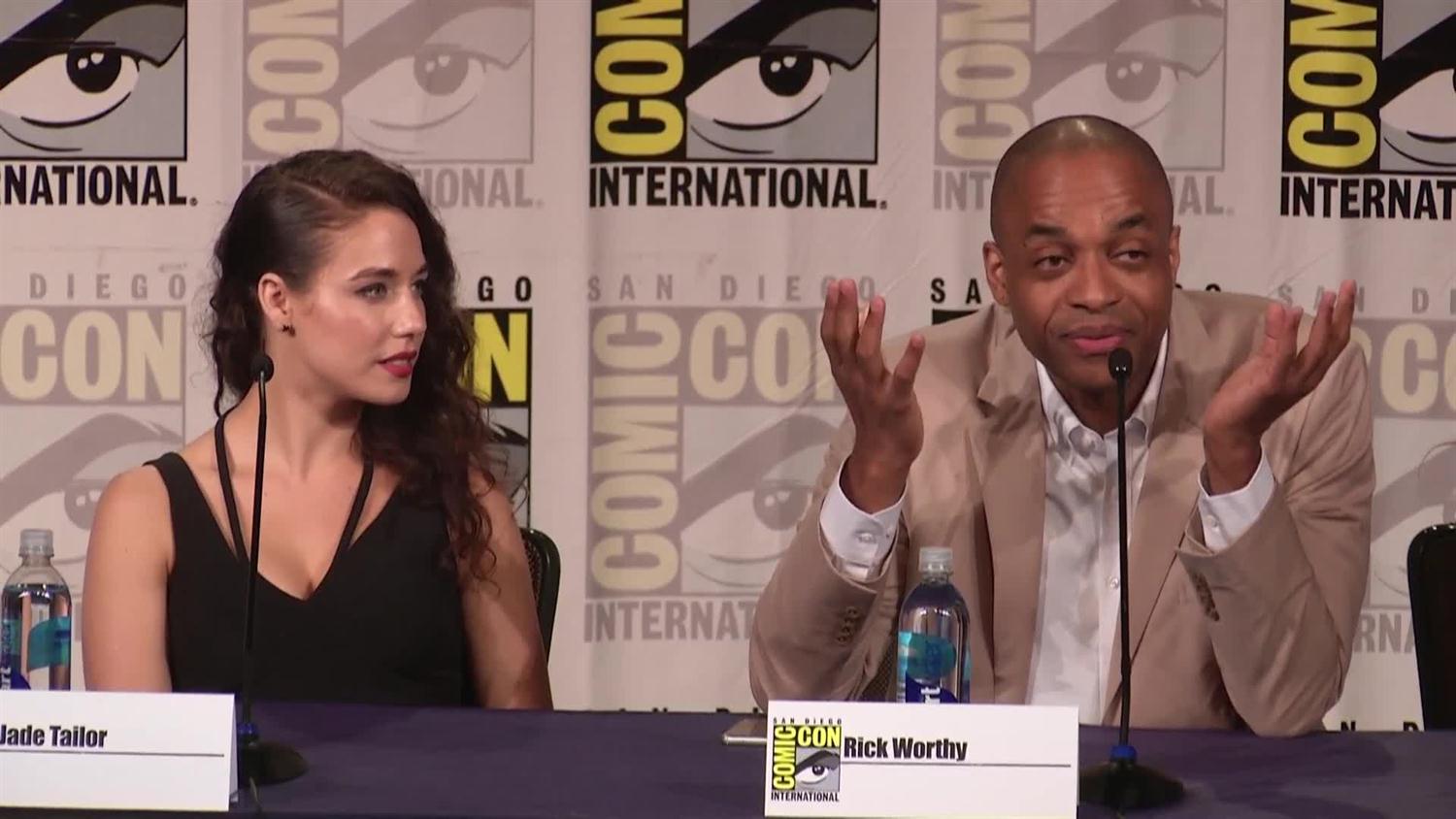 The Magicians at SDCC 2016: Eliot’s Stripper Heels The Magicians at SDCC 2016: Eliot’s Stripper Heels