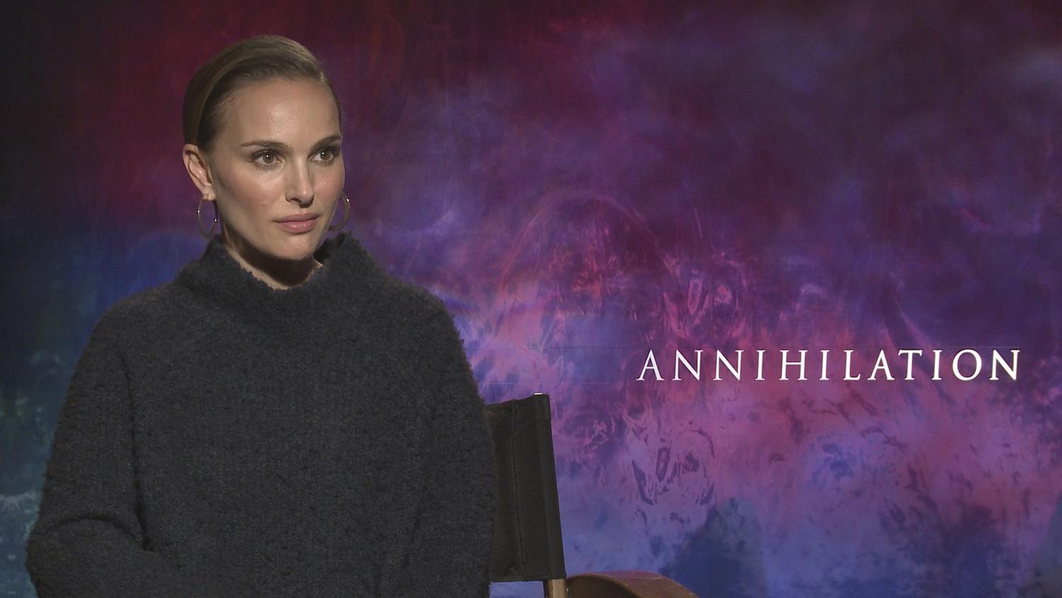 Annihilation's Natalie Portman On Playing A Soldier/Scientist, Fighting Creatures Annihilation's Natalie Portman On Playing A Soldier/Scientist, Fighting Creatures