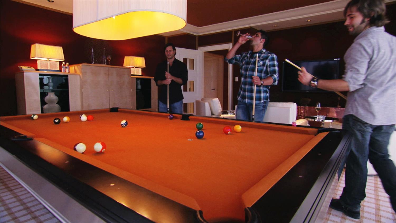 Playing Pool in Vegas - Bonus Scene Playing Pool in Vegas - Bonus Scene