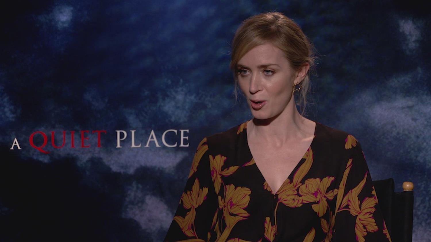 A Quiet Place's Emily Blunt on Slasher Films, Giving Birth in Silence and My Little Pony A Quiet Place's Emily Blunt on Slasher Films, Giving Birth in Silence and My Little Pony