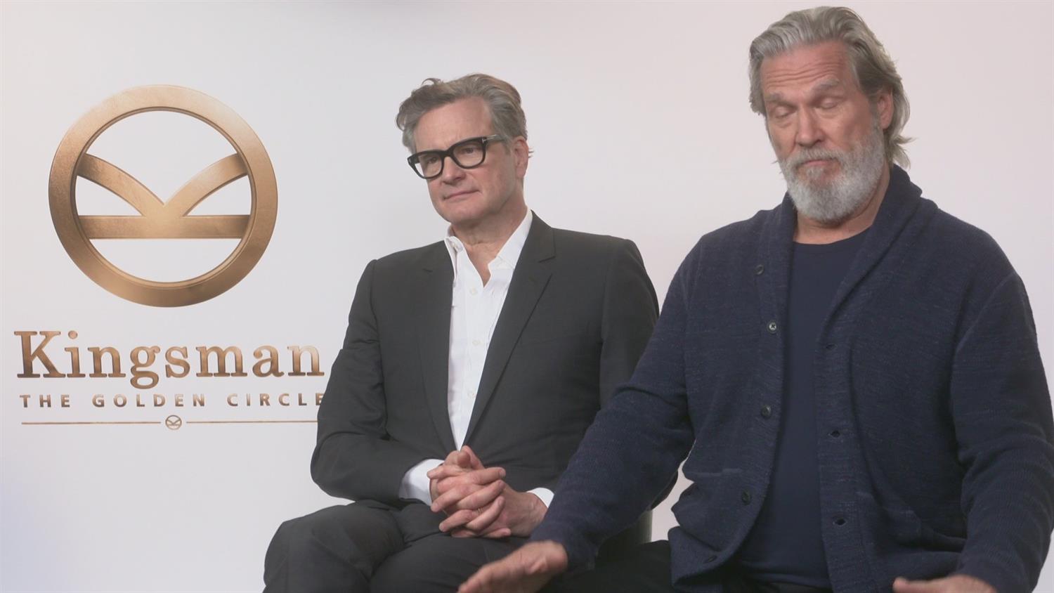 Kingsman: The Golden Circle's Jeff Bridges and Colin Firth on Hollywood Back in the Day Kingsman: The Golden Circle's Jeff Bridges and Colin Firth on Hollywood Back in the Day