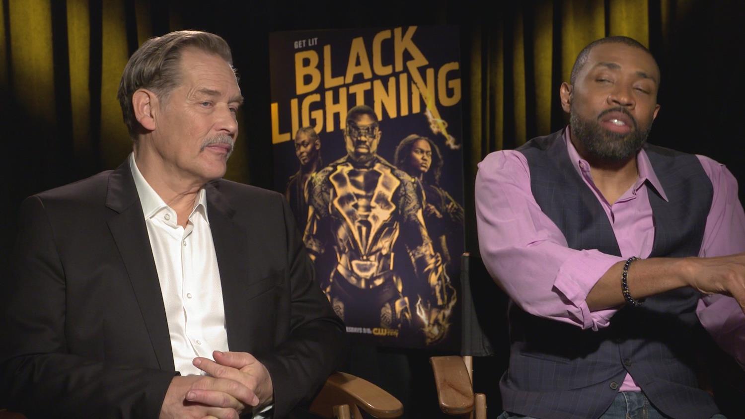 Black Lightning Cast on The Pierce Family Dynamics Black Lightning Cast on The Pierce Family Dynamics