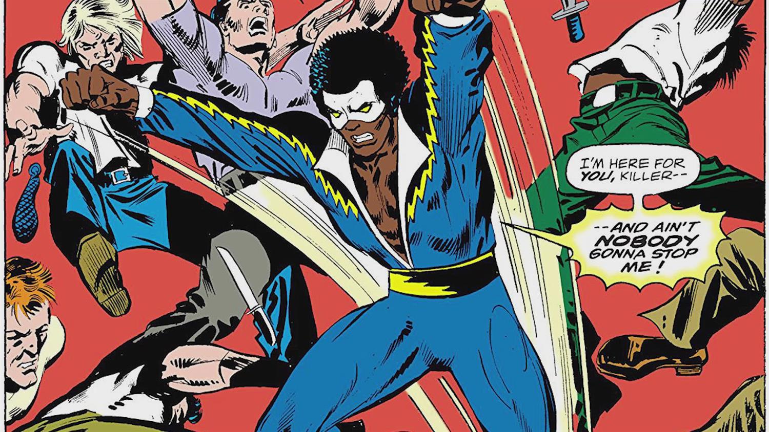 Black Lightning Cast on Pulling From Comics Black Lightning Cast on Pulling From Comics