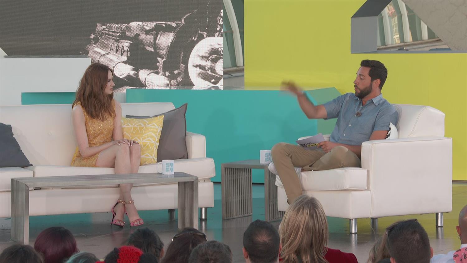 Karen Gillan Reveals Secrets From Guardians of the Galaxy Karen Gillan Reveals Secrets From Guardians of the Galaxy