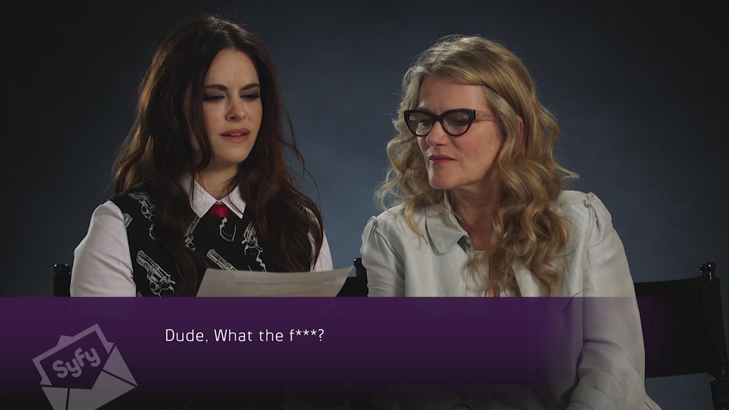 Syfy Stars Read Bizarre Emails Syfy Stars Read Bizarre Emails