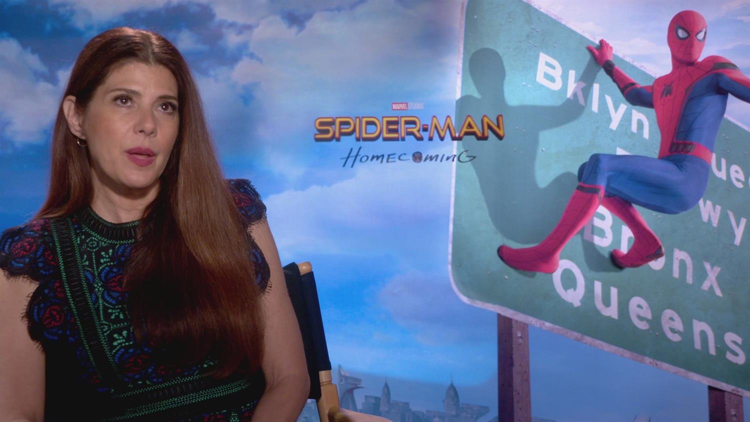 Spider-Man: Homecoming's Marisa Tomei on Aunt May's Action Figure and More Spider-Man: Homecoming's Marisa Tomei on Aunt May's Action Figure and More