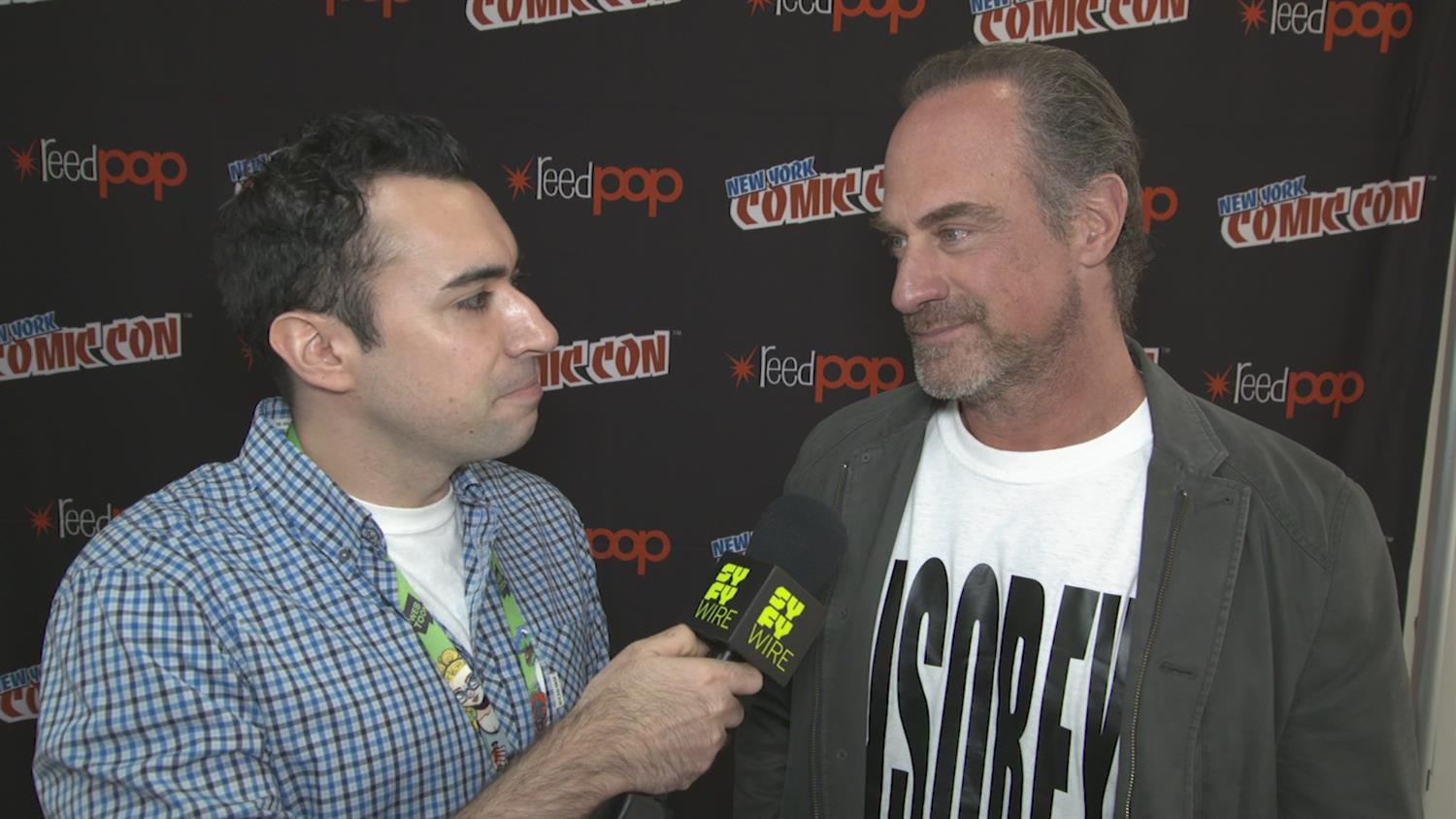 Christopher Meloni on Why Happy! is Nuts and Getting a SVU Action Figure Christopher Meloni on Why Happy! is Nuts and Getting a SVU Action Figure