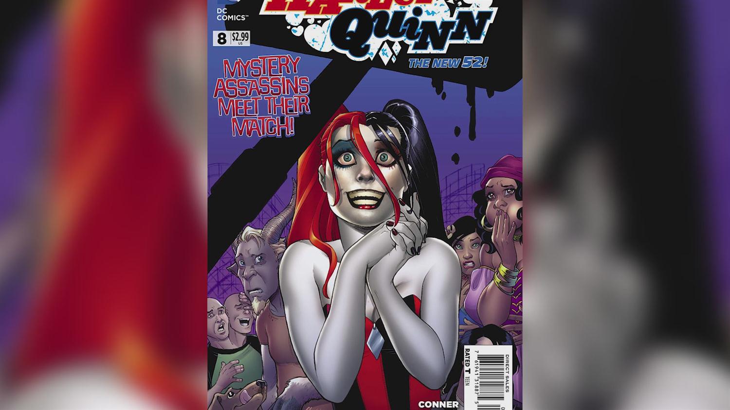 Harley Quinn's Amanda Conner and Jimmy Palmiotti on That Time They Threw Poop at DC Comics Harley Quinn's Amanda Conner and Jimmy Palmiotti on That Time They Threw Poop at DC Comics