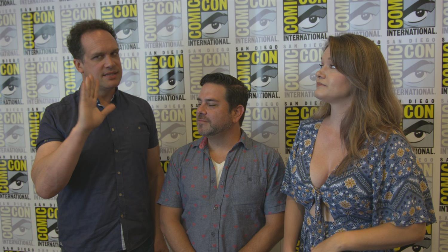 Justice League Action Actors: Don't Make Eye Contact Justice League Action Actors: Don't Make Eye Contact