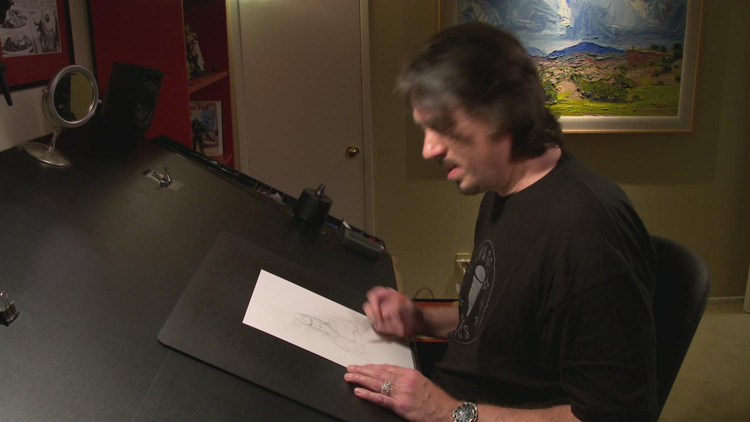 Watch Marc Silvestri Sketch The Darkness Watch Marc Silvestri Sketch The Darkness
