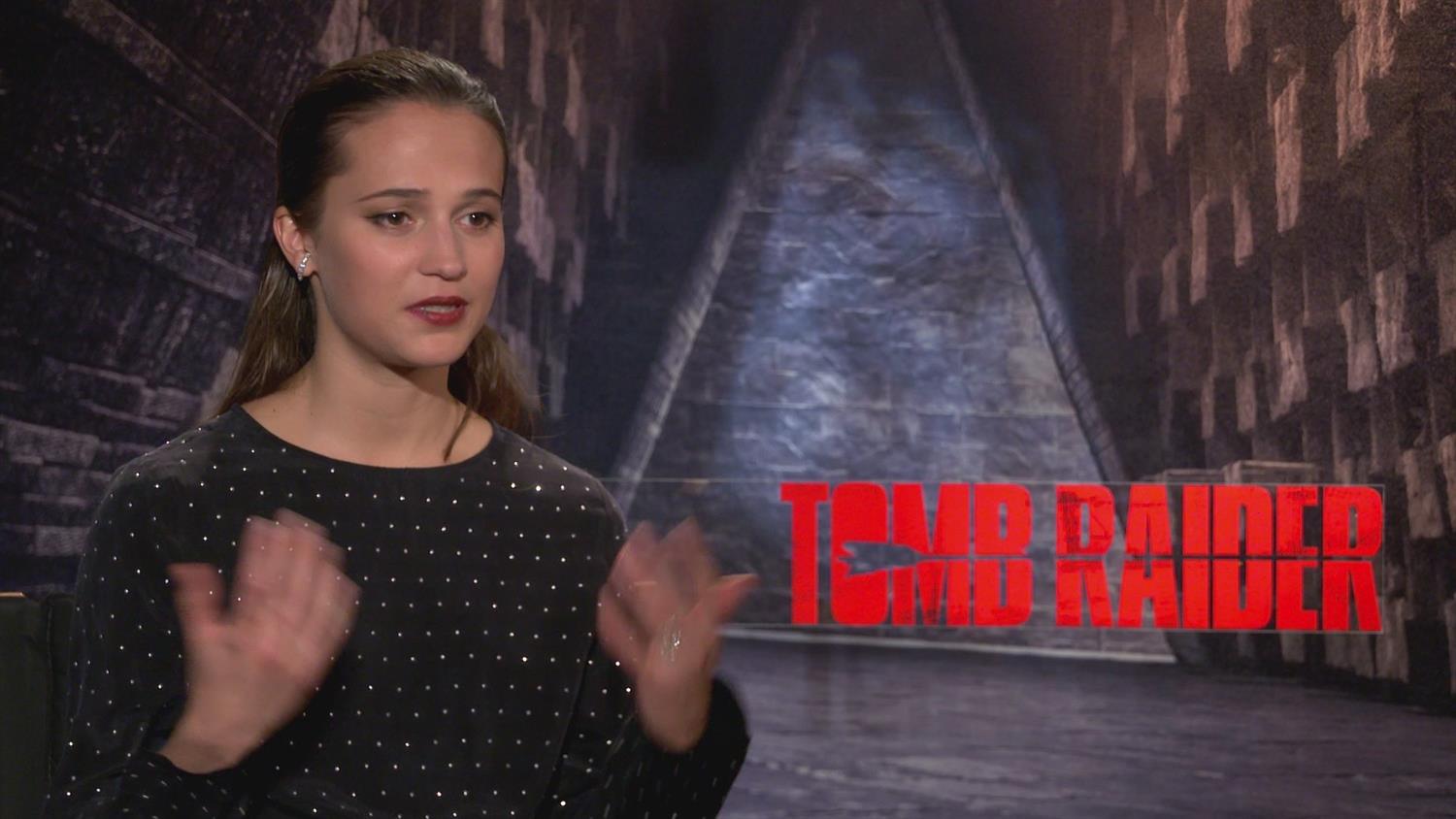 Tomb Raider's Alicia Vikander Has Thoughts About The Video Game Tomb Raider's Alicia Vikander Has Thoughts About The Video Game