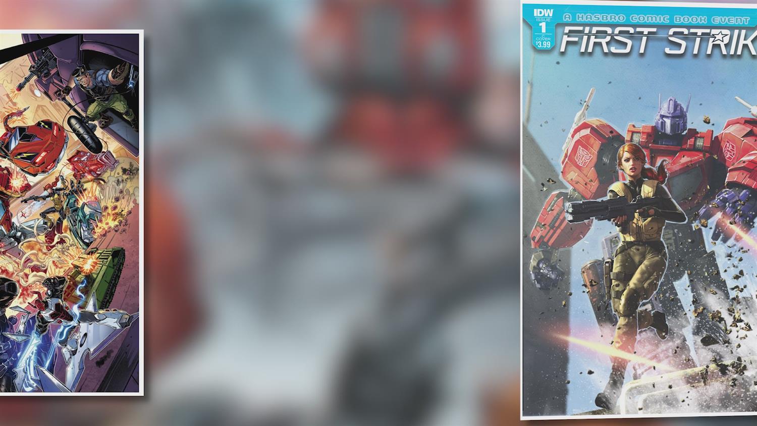 IDW's First Strike sees G.I. Joe & Transformers Team Up IDW's First Strike sees G.I. Joe & Transformers Team Up