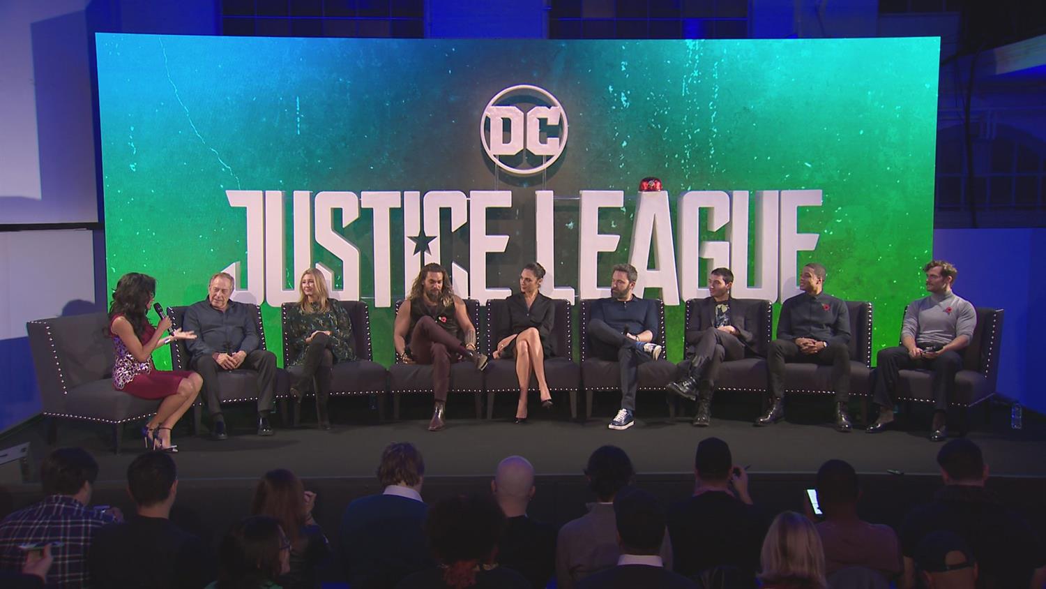 Justice League Cast Panel Justice League Cast Panel