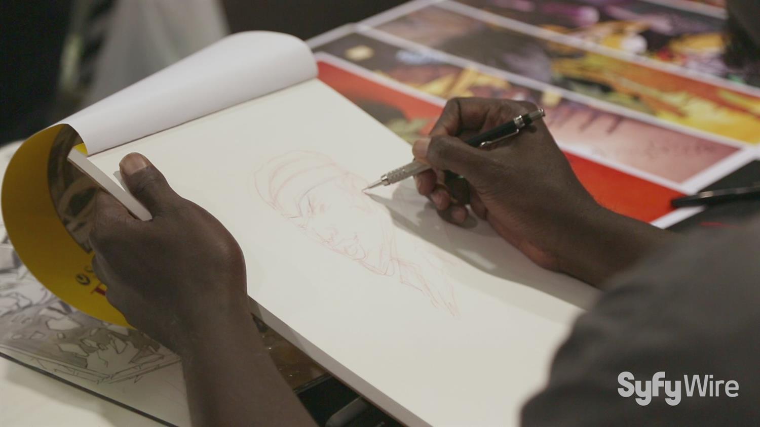 Watch: Luke Cage Sketched By Comic Book Artist Sanford Greene Watch: Luke Cage Sketched By Comic Book Artist Sanford Greene