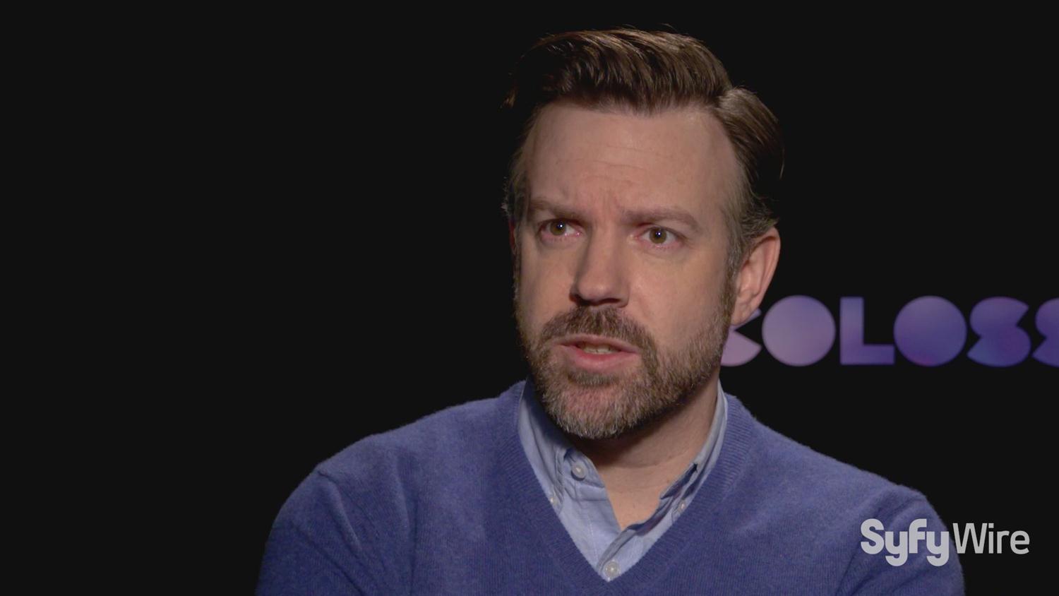 Colossal's Anne Hathaway and Jason Sudekis on Jerks, Messes and Their Superpowers Colossal's Anne Hathaway and Jason Sudekis on Jerks, Messes and Their Superpowers