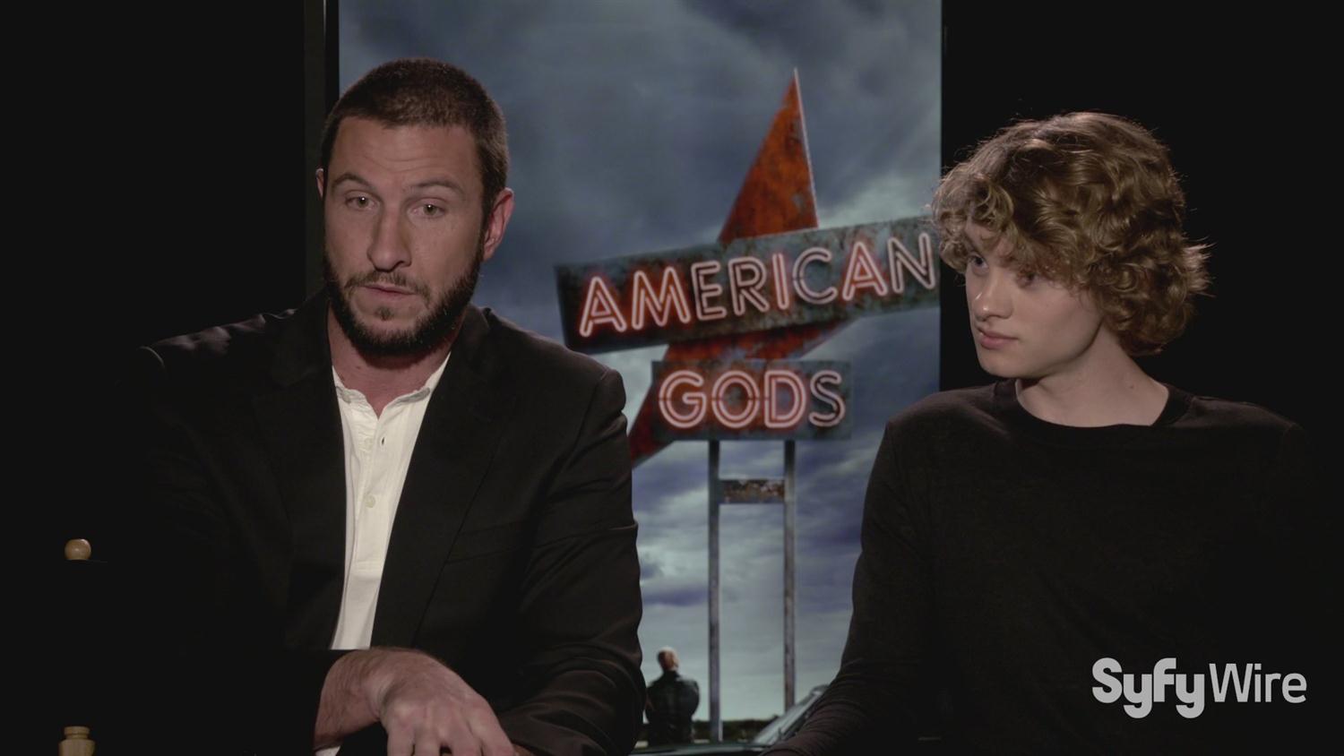 American Gods' Pablo Schreiber and Bruce Langley on Intense Auditions American Gods' Pablo Schreiber and Bruce Langley on Intense Auditions