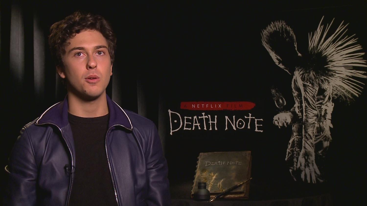 Death Note's Nat Wolff on Peer Pressure to Sign The Death Note Death Note's Nat Wolff on Peer Pressure to Sign The Death Note