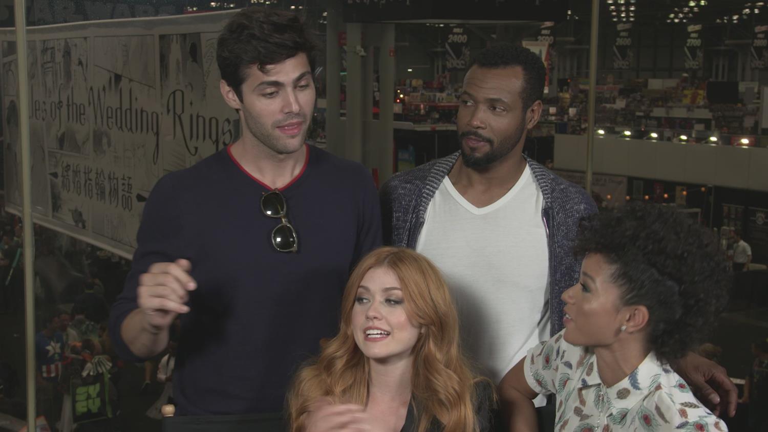 Shadowhunters Cast Preview Season 3 and New Couplings in Totally Charming Way Shadowhunters Cast Preview Season 3 and New Couplings in Totally Charming Way