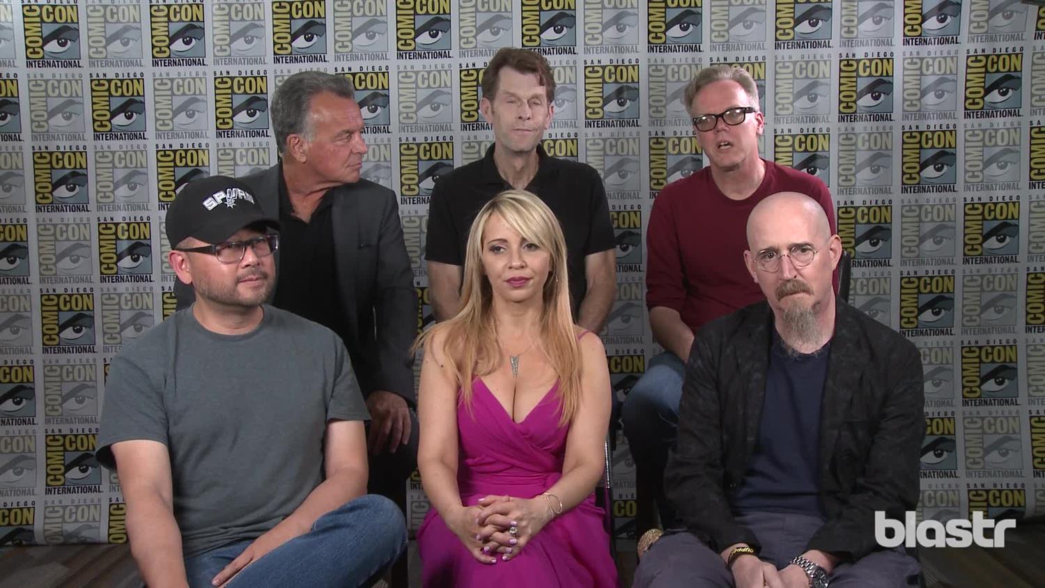 The Killing Joke Cast On Adaptations And Batgirl S Strength Watch Syfy Mireille enos, joel kinnaman, billy campbell, brent sexton, eric ladin, liam james. syfy wire
