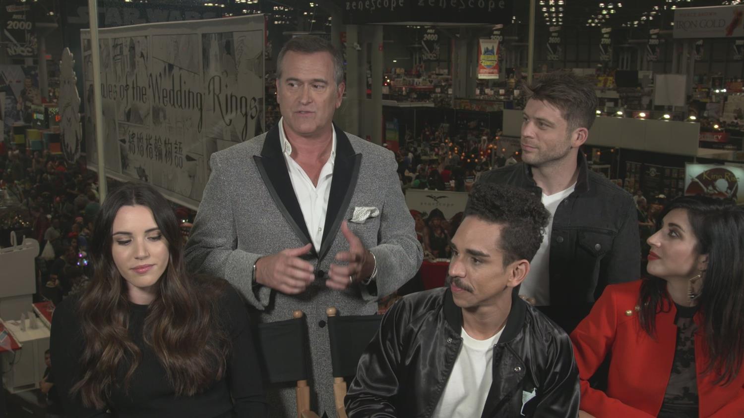 Bruce Campbell and Ash vs. Evil Dead Cast on Season 3 and the Different Ways to Kick Ass Bruce Campbell and Ash vs. Evil Dead Cast on Season 3 and the Different Ways to Kick Ass