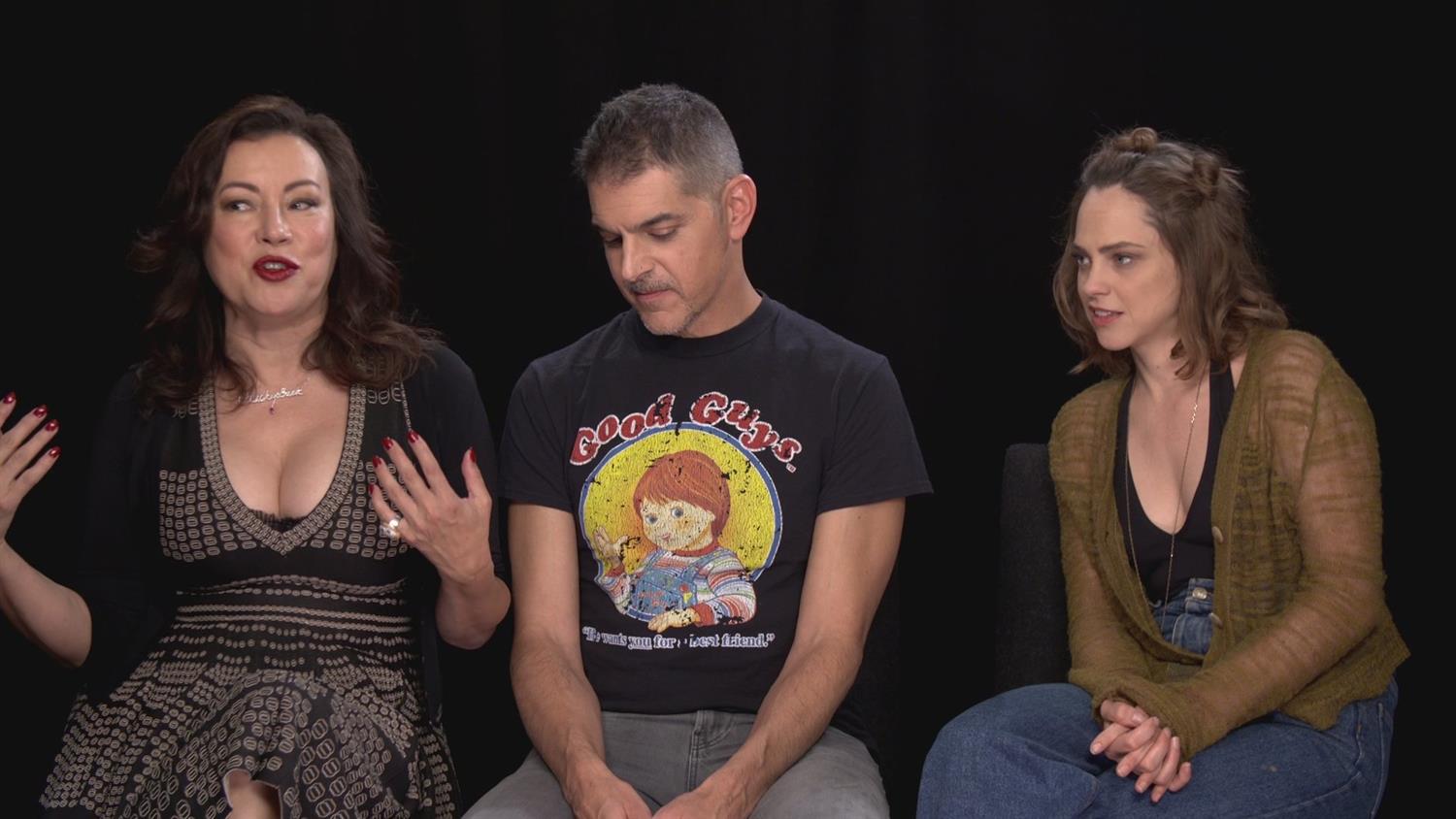 Cult of Chucky Star Jennifer Tilly Reveals Scene You Won't See Cult of Chucky Star Jennifer Tilly Reveals Scene You Won't See