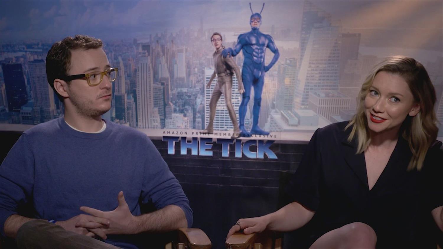 The Tick's Valorie Curry and Griffin Newman on Secret Identities and Costumes The Tick's Valorie Curry and Griffin Newman on Secret Identities and Costumes